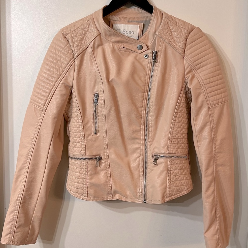 Ci Sono By Cavalini Jacket (Vegan leather) EUC